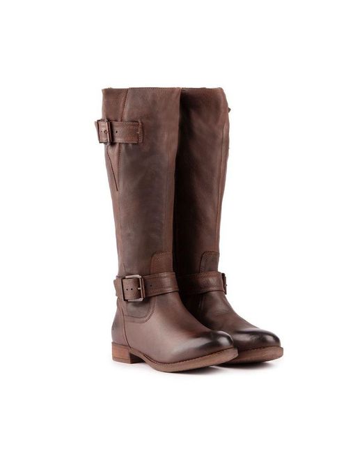 Hush Puppies Brown Estelle Boots