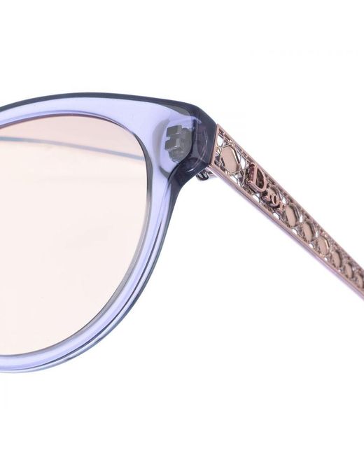Dior Gray Ama7 Butterfly-Shaped Acetate Sunglasses for men
