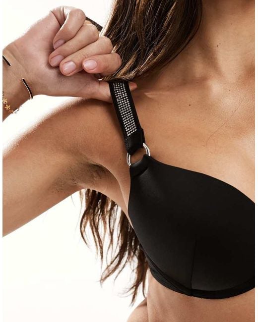 Boux Avenue Brown Capri Double Boost Bikini Top