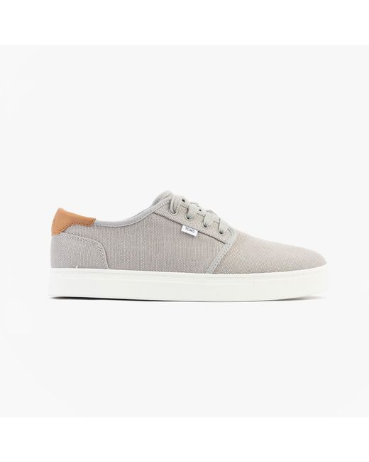 TOMS White Carlo 2.0 Trainers Canvas for men