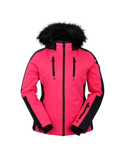 Dare 2b Pink Ladies Frenzied Ski Jacket (Hot)
