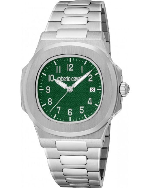 Roberto Cavalli Gray Rc5G166M0045 Watch for men