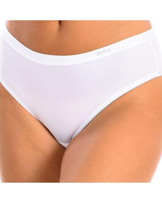 Janira White Super Flexible Invisible Panty 1032140