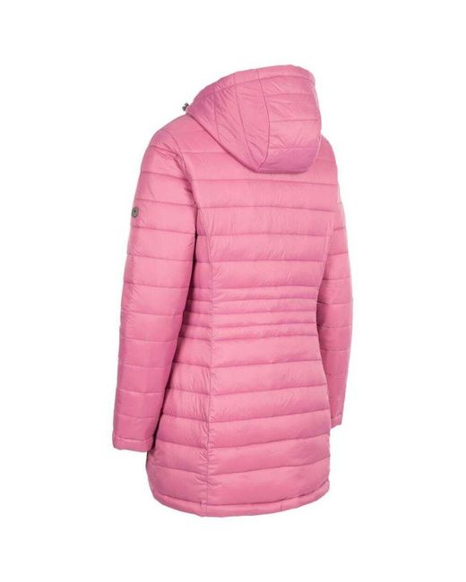 Trespass Pink Ladies Mavis Reversible Padded Jacket (Rose)