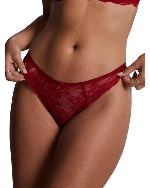 Aubade Red Danse Des Sens Italian Brief