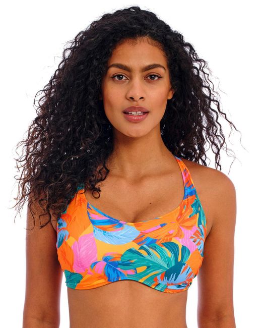 Freya Blue Aloha Coast Bralette Bikini Top