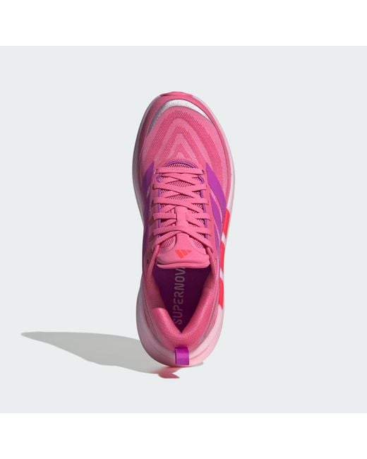 Adidas Originals Pink Supernova Glide Running Shoes