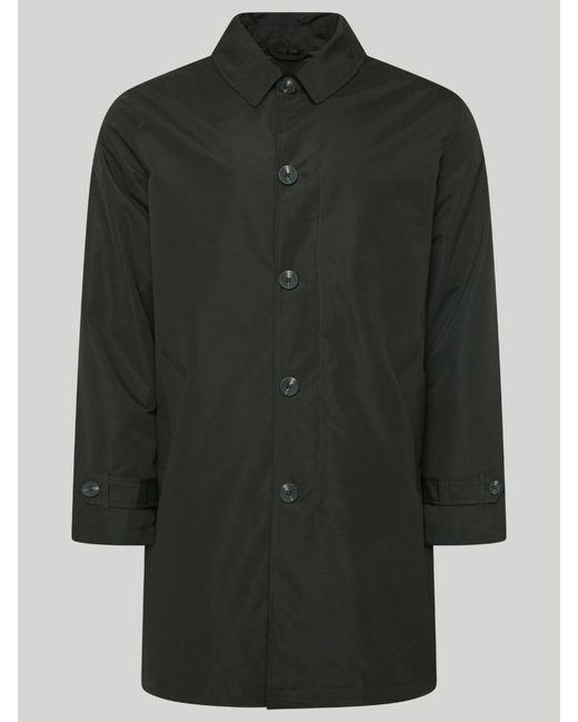 Harry Brown London Green James Basic Raincoat for men