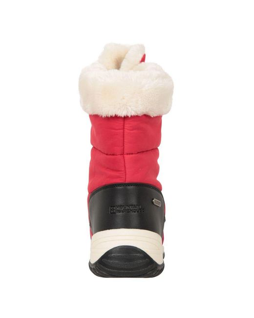 Mountain Warehouse Snowflake Snow Boots in Red | Lyst UK