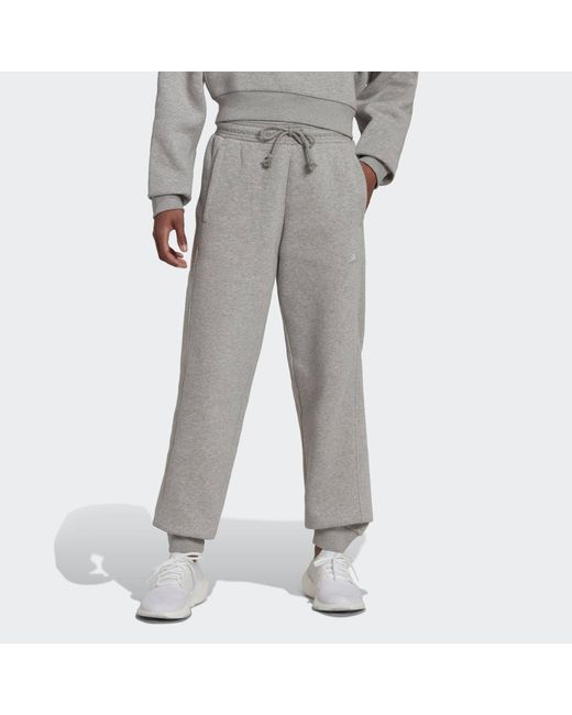 Adidas Gray All Szn Fleece Pants