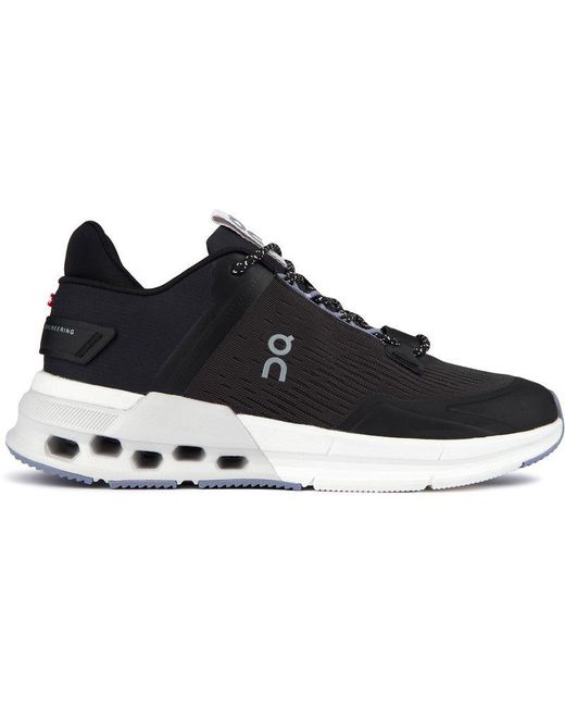 On Shoes Black On Cloud Nova Flux Trainers