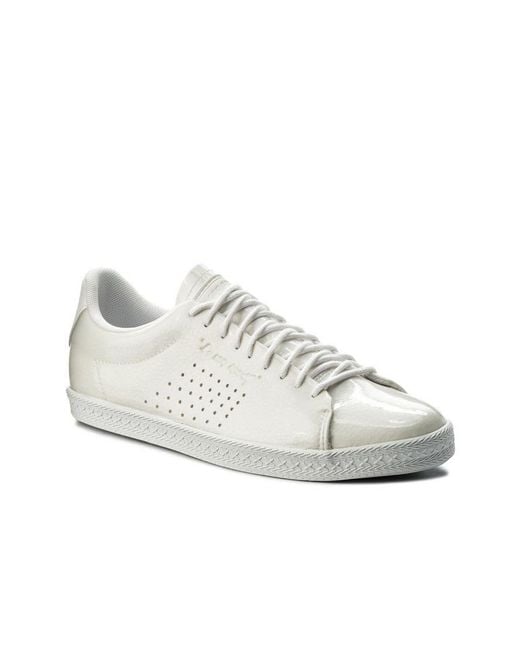 Le Coq Sportif White Charline Trainers Leather