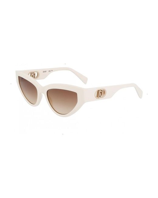 Liu Jo White Lj800S 54 5418102 Sunglasses