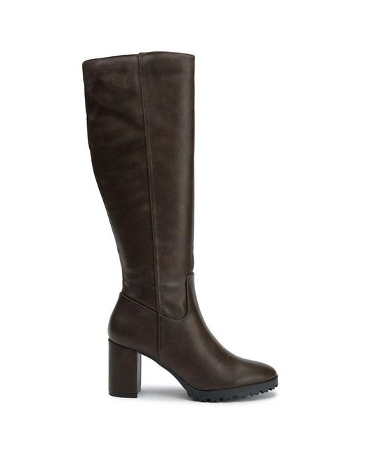V.Gan Black Vegan Edamame Knee High Boots