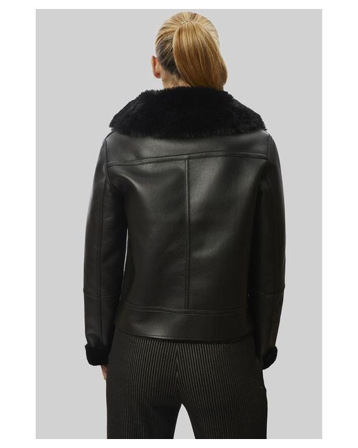 James Lakeland Black Faux Leather Jacket