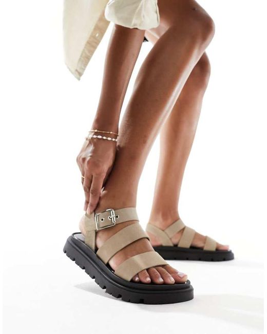 Schuh White Tina Sandals