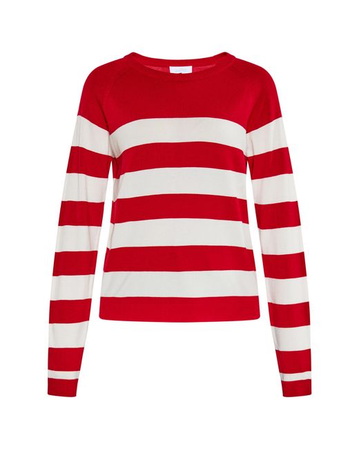 Usha Jumper Rood Wit in het Red
