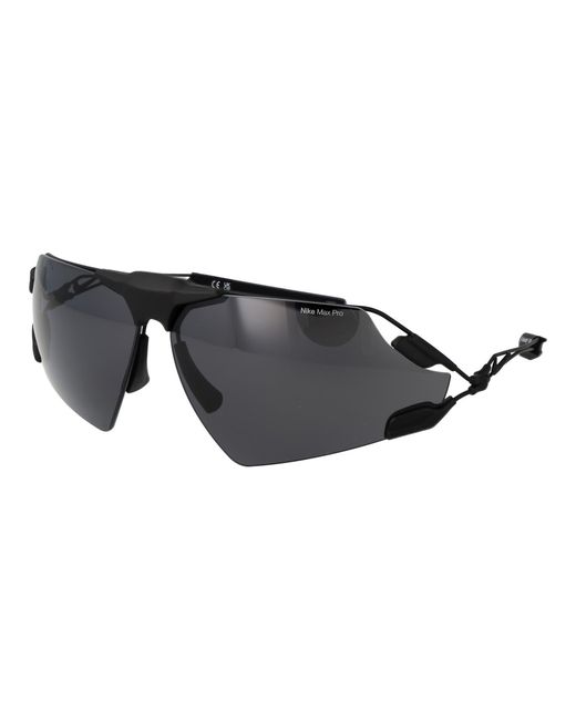 Nike Black Sunglasses Dv2163 010 76 Zeus Edge P Titanium for men