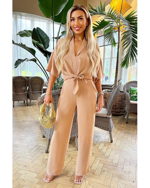 AX Paris Green Straight Leg Trousers
