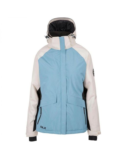 Trespass Blue Ladies Ursula Dlx Ski Jacket (Storm)