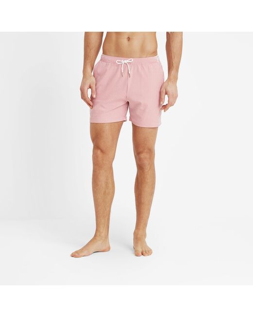 TOG24 Pink Micah Shorts Washed Stripe for men
