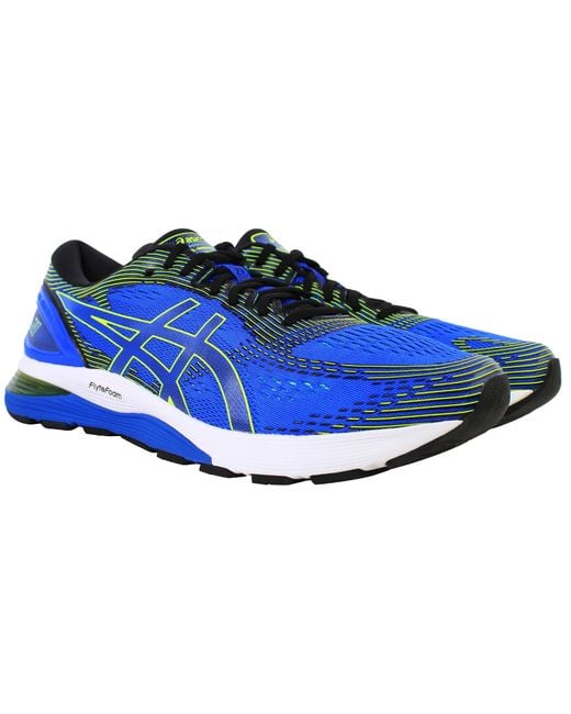 Asics Blue Gel-Nimbus 21 Running Shoes for men