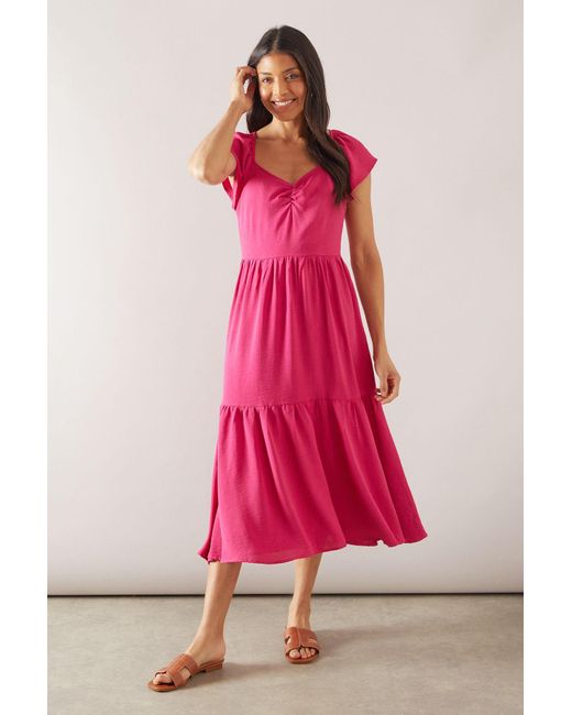 open lace back dress Rose Quartz Satin Cowl Neck Bridesmaid Dress A-Line Floor-Length