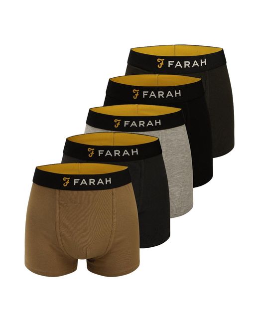 Farah Multicolor Carmi 5 Pk Box for men
