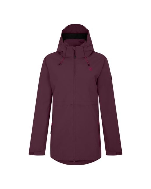 Dare 2b Purple Ladies Switch Up Ii Waterproof Jacket (Fig)