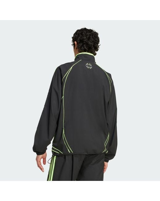 Adidas Originals Green Teamgeist Adicolor Track Top for men