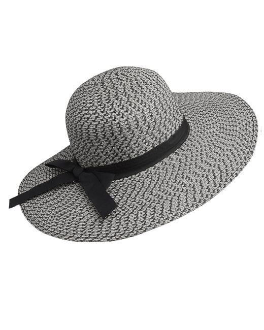 Woodland Leathers Brown Ladies Wide Brim Woven Sun Hat Adjustable Summer Beach Hat