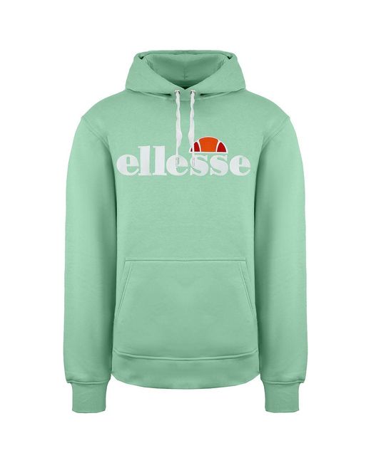 Ellesse Green Noldor Hoodie Cotton for men