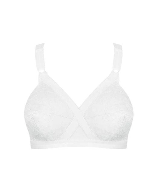 Playtex White Cross Your Heart Non-Wired Bra
