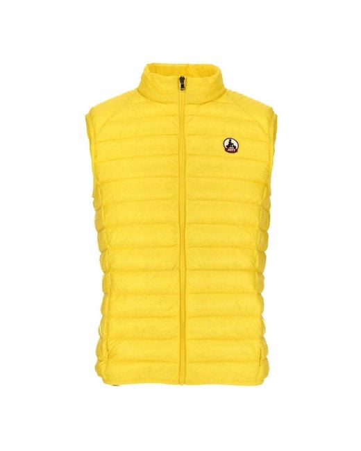 J.O.T.T Yellow Tom Puffer Gilet for men