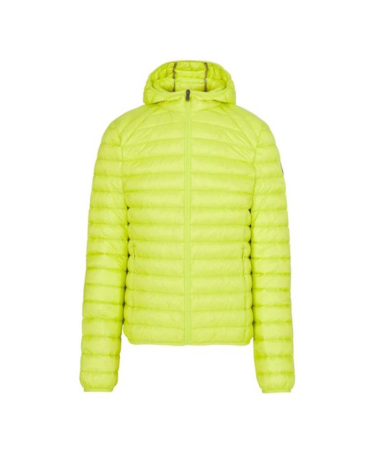 J.O.T.T Nico Lichtgewicht Pufferjas In Groen in het Yellow voor heren