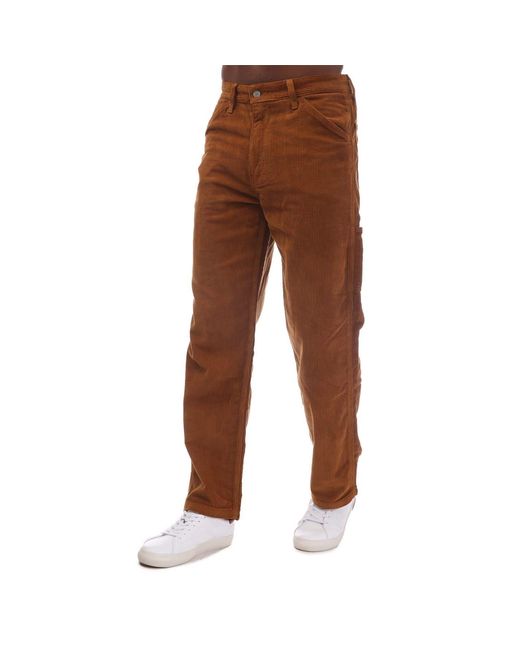 Levi's Brown Levi's 568 Stay Side Pocket Cargo Pants for men