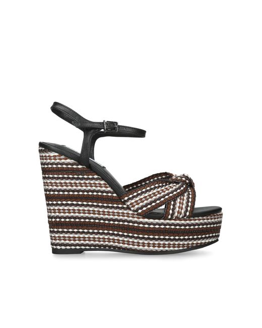 Steve Madden Metallic Leather Aztec Heels