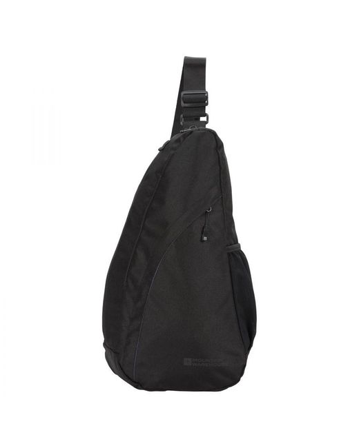 Mountain Warehouse Black Classic 8L Sling Backpack ()