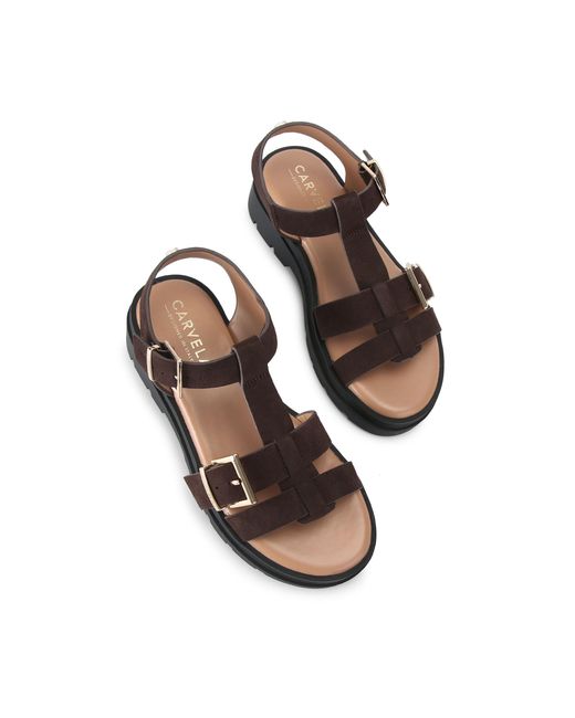 Carvela Kurt Geiger Black Bormio Sandal Sandals
