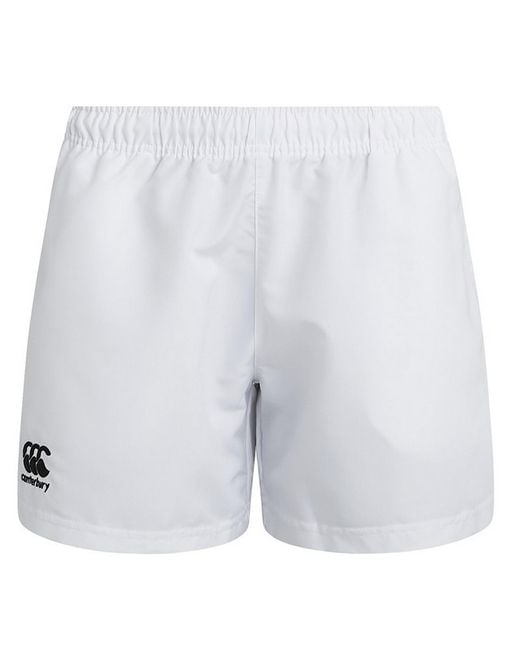 Canterbury White Ladies Club Shorts