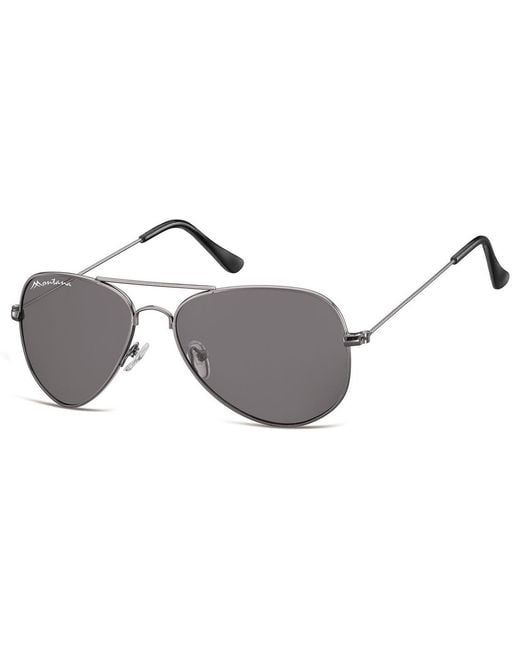 Montana Metallic Aviator Gunmetal Smoke S94