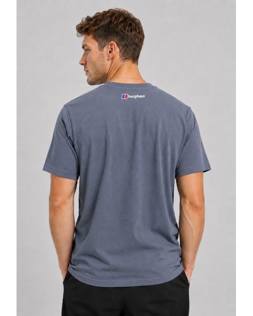 Berghaus Gray Outdoor Engineered T Shirt for men