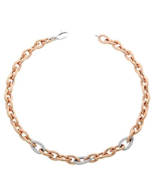 Orphelia Metallic 925 Sterling Necklace