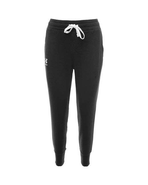 Under Armour Black Training Rival Fleece Joggers