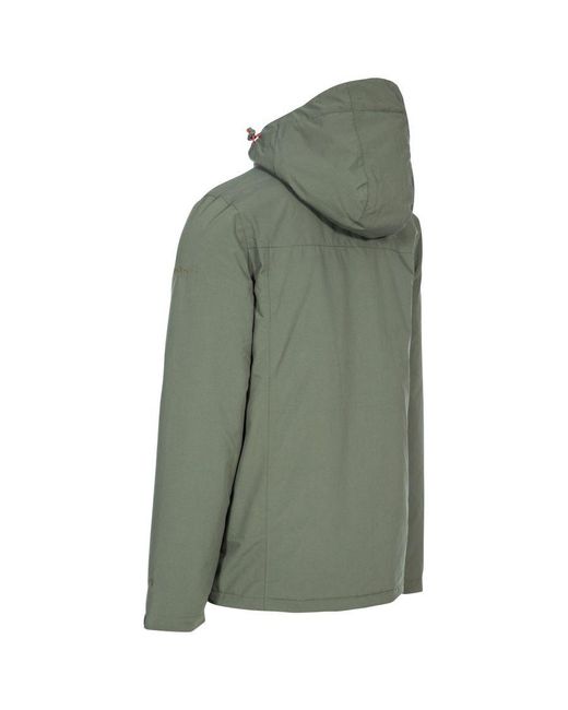 Trespass Green Toffit Waterproof Jacket (Basil) for men