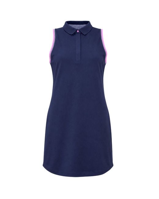 Under Armour Blue Zinger Pique Golf Dress