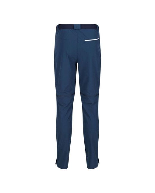 Regatta Blue Mountain Zip-Off Trousers (Moonlight Denim) for men