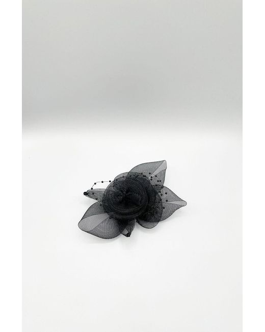 SVNX Natural Rosette Fascinator & Brooch