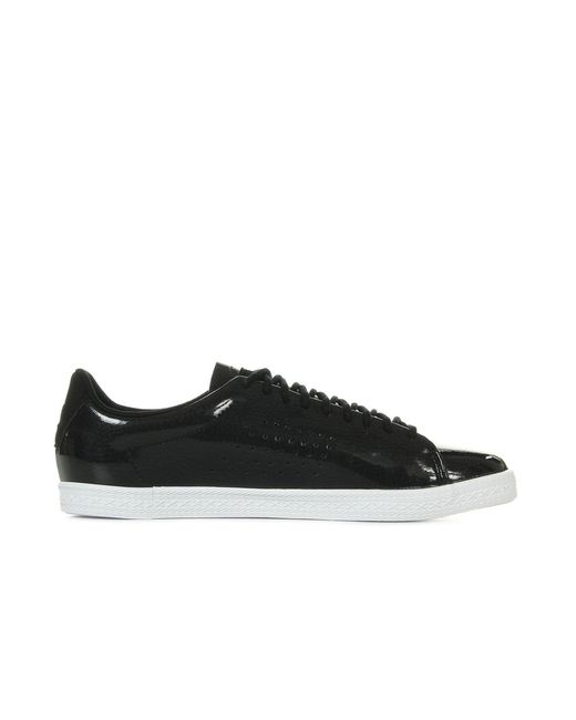Le Coq Sportif Black Charline Coated S Trainers Leather