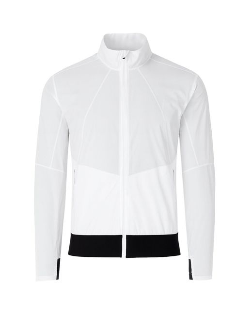 Asics White Metarun Softshell Jacket Nylon for men